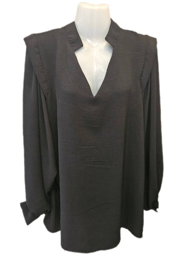 946-BL  Blouse met kapmouw