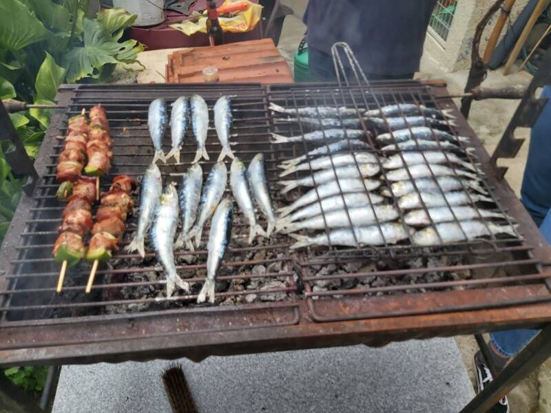 Sardine barbecue