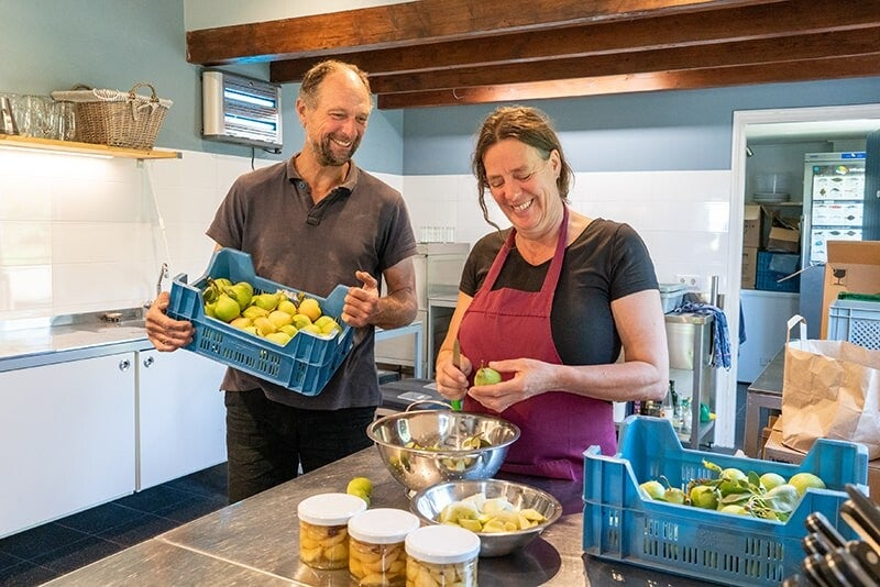 Sprankenhof zorgt voor eten uit eigen keuken