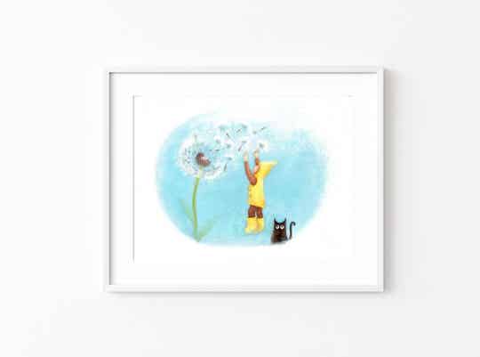 A4 Art print Darshi 'So Dandy'