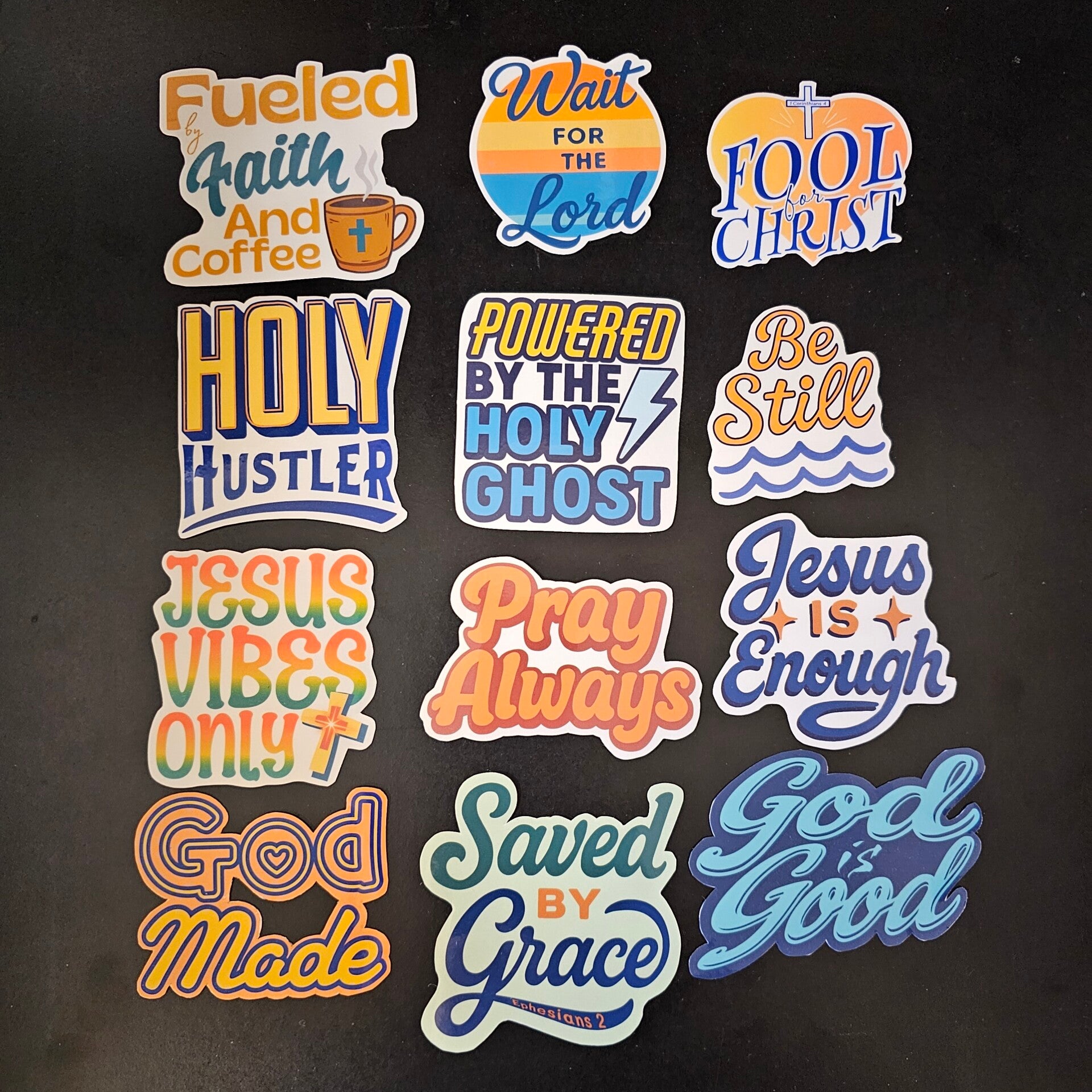 Jesus Vibes Only- Faith-Based Sticker Pack