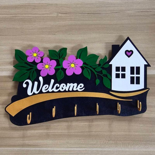 Wall Mounted Key Organizer