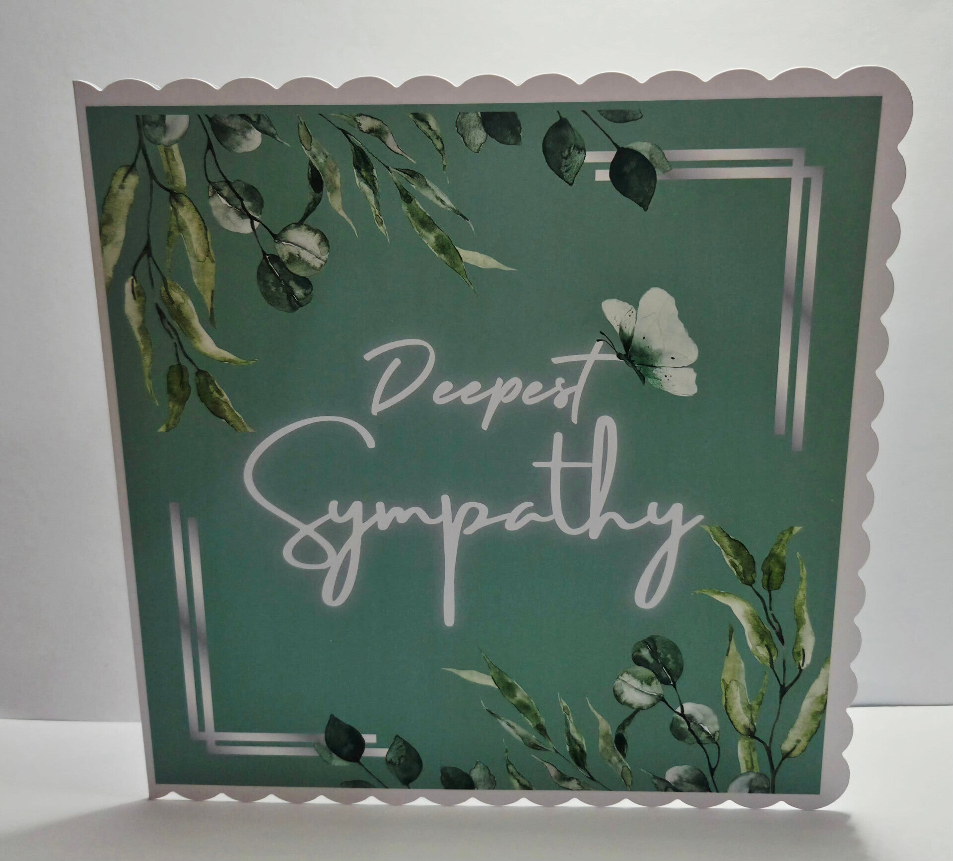 8x8 Sympathy card