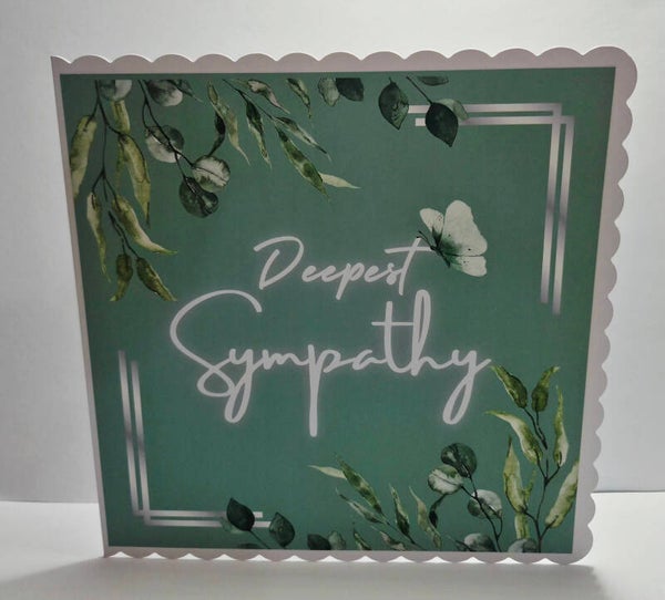 8x8 Sympathy card