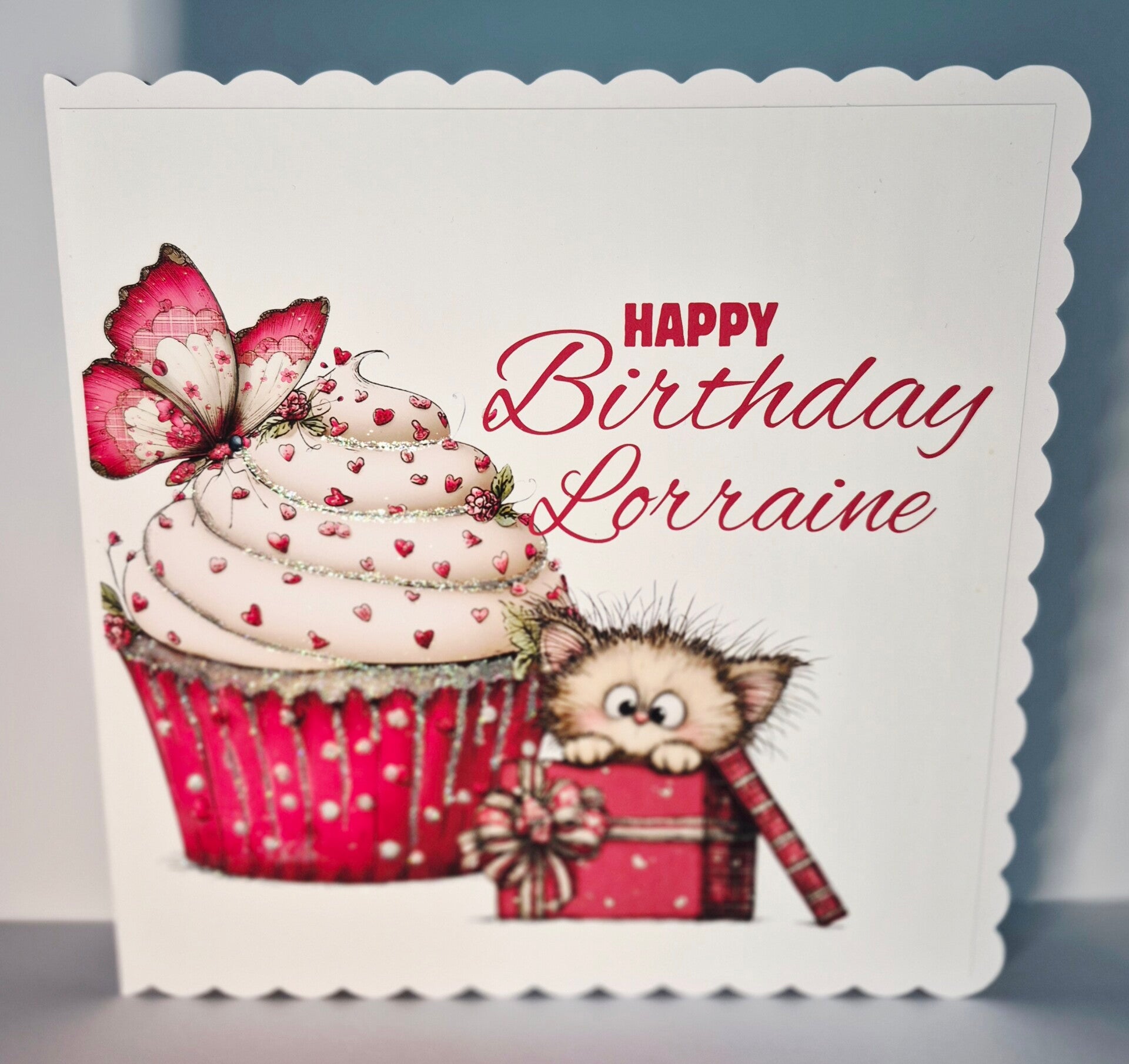 Personalised Happy Birthday card