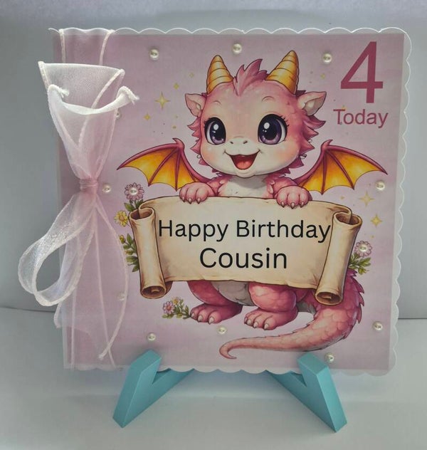 Happy Birthday Cousin Card