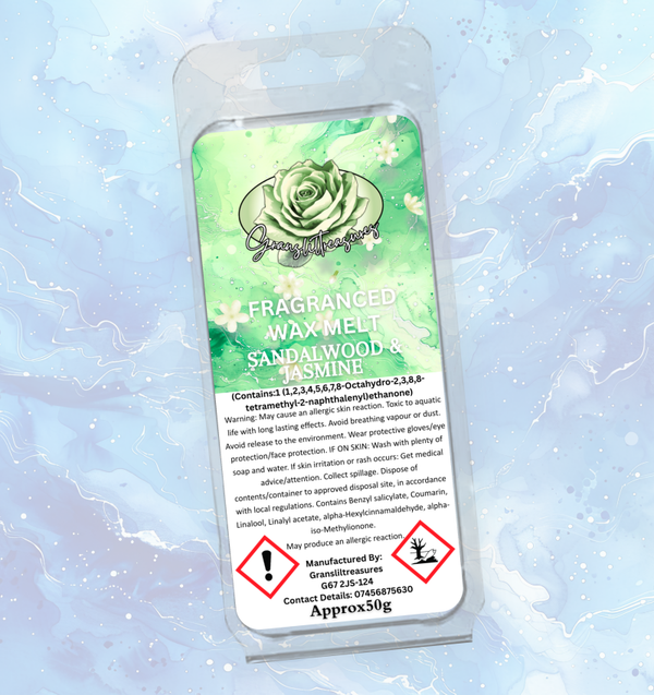 Sandalwood & Jasmine Wax Melt