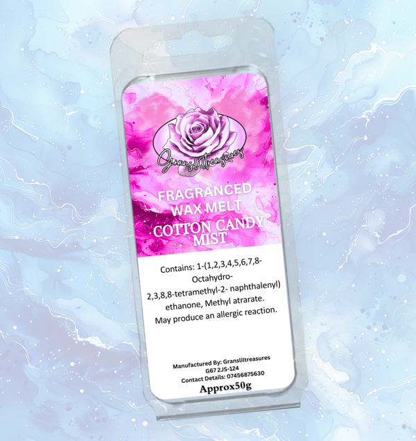 Cotton Candy Mist  Wax Melt