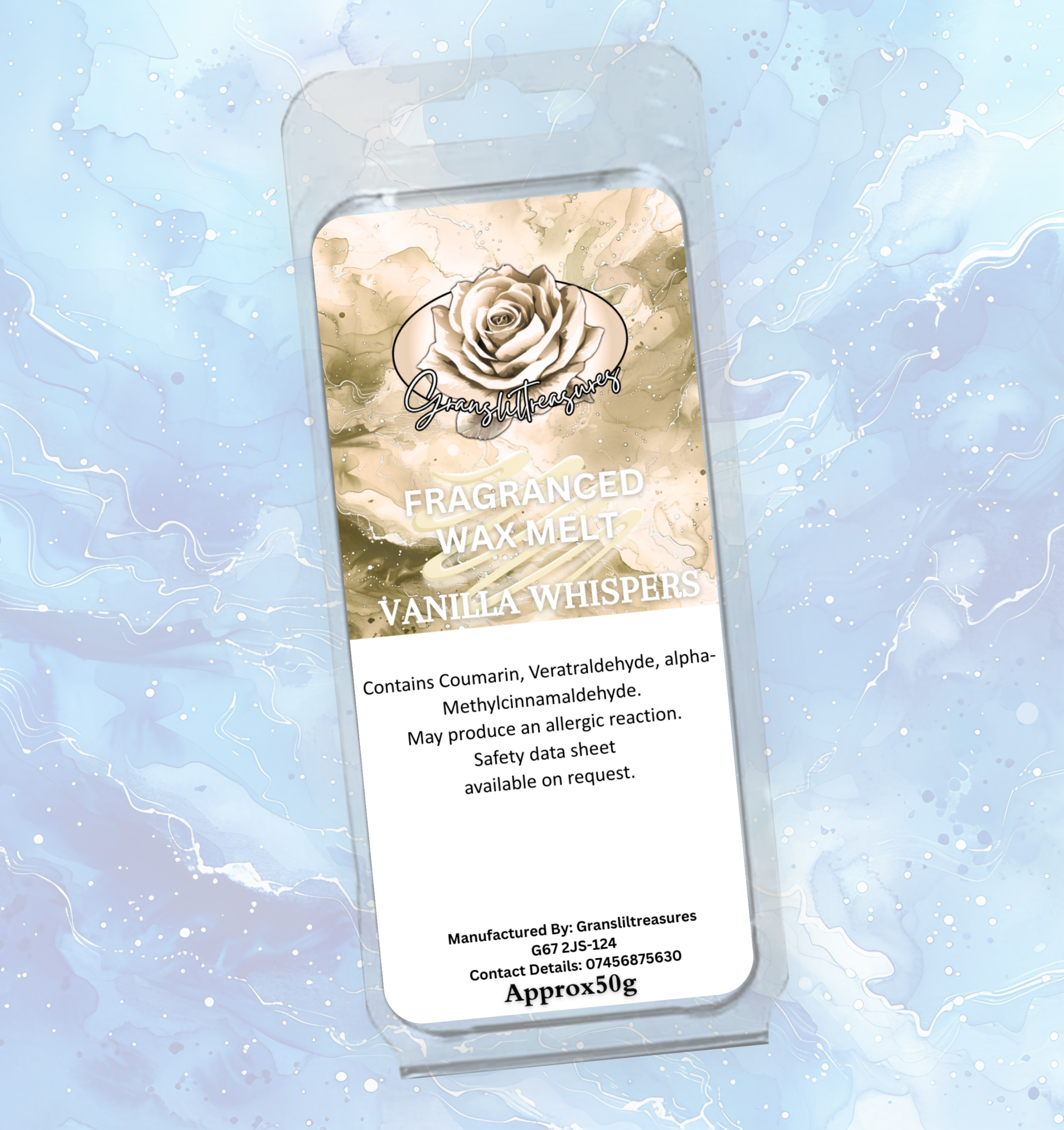 Vanilla Whispers Wax Melt