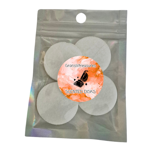 White Musk & Golden Maple Scented Disks