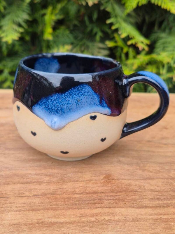 Hartjes koffiemokje night sky