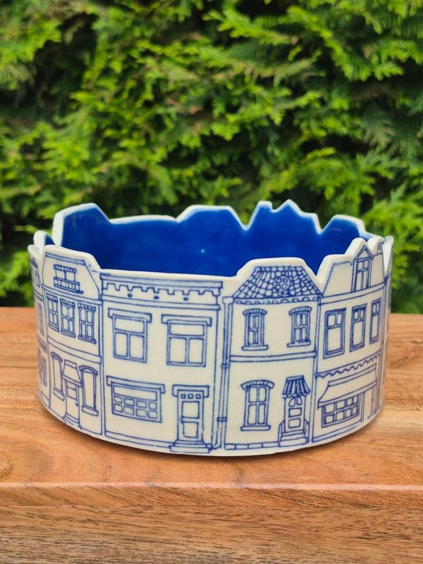 Schaal amsterdamse huisjes