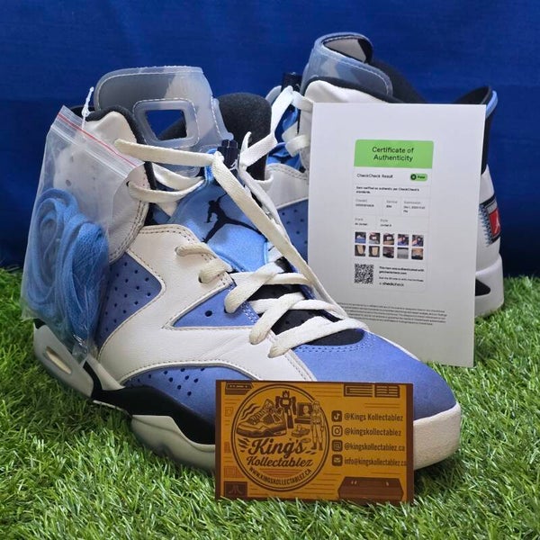 Jordan 6 Retro "UNC White"