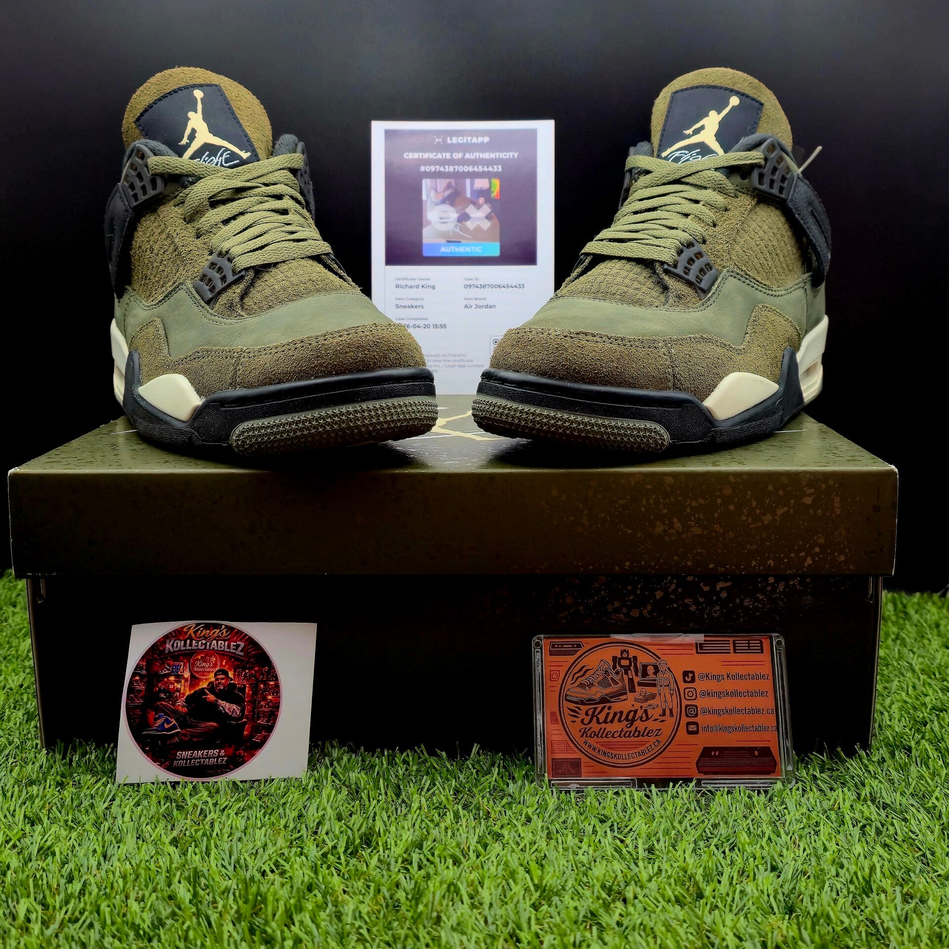 Jordan 4 SE "Craft Olive"