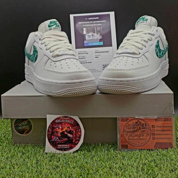 Air Force 1 Low "White Green Paisley"