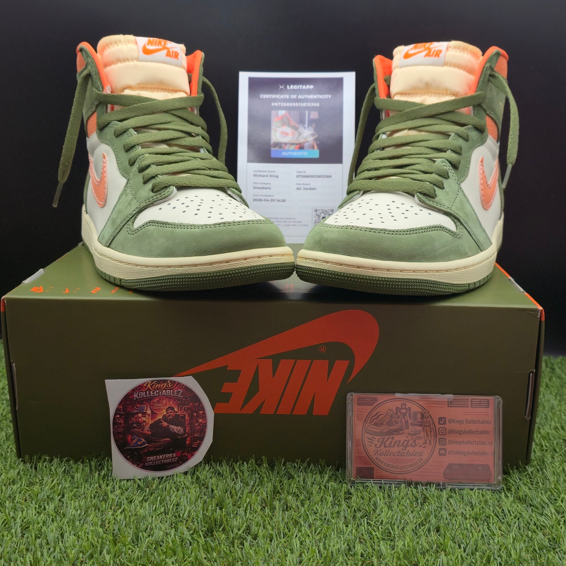 Jordan 1 "Craft Celadon"