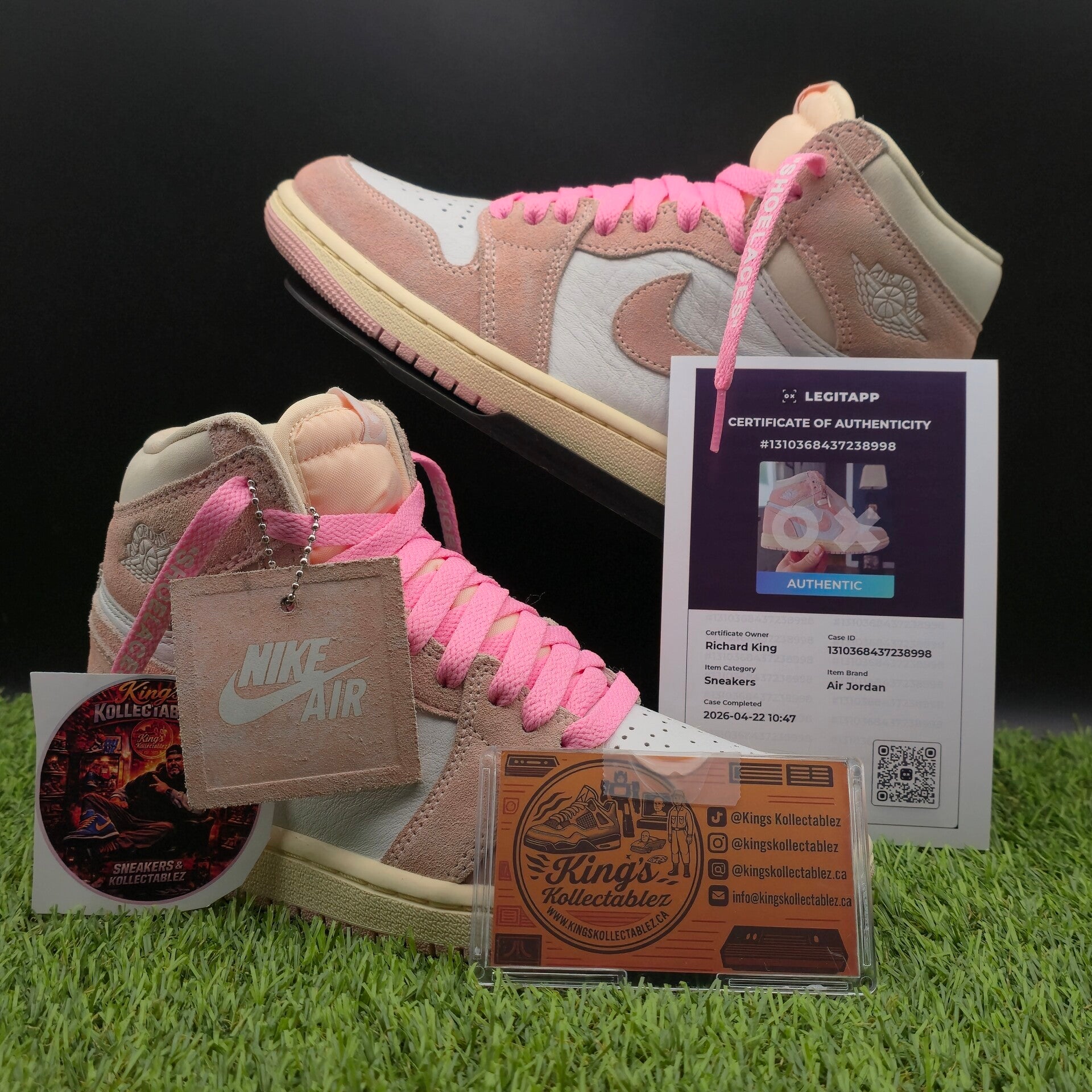 Jordan 1 Retro High "Washed Pink"