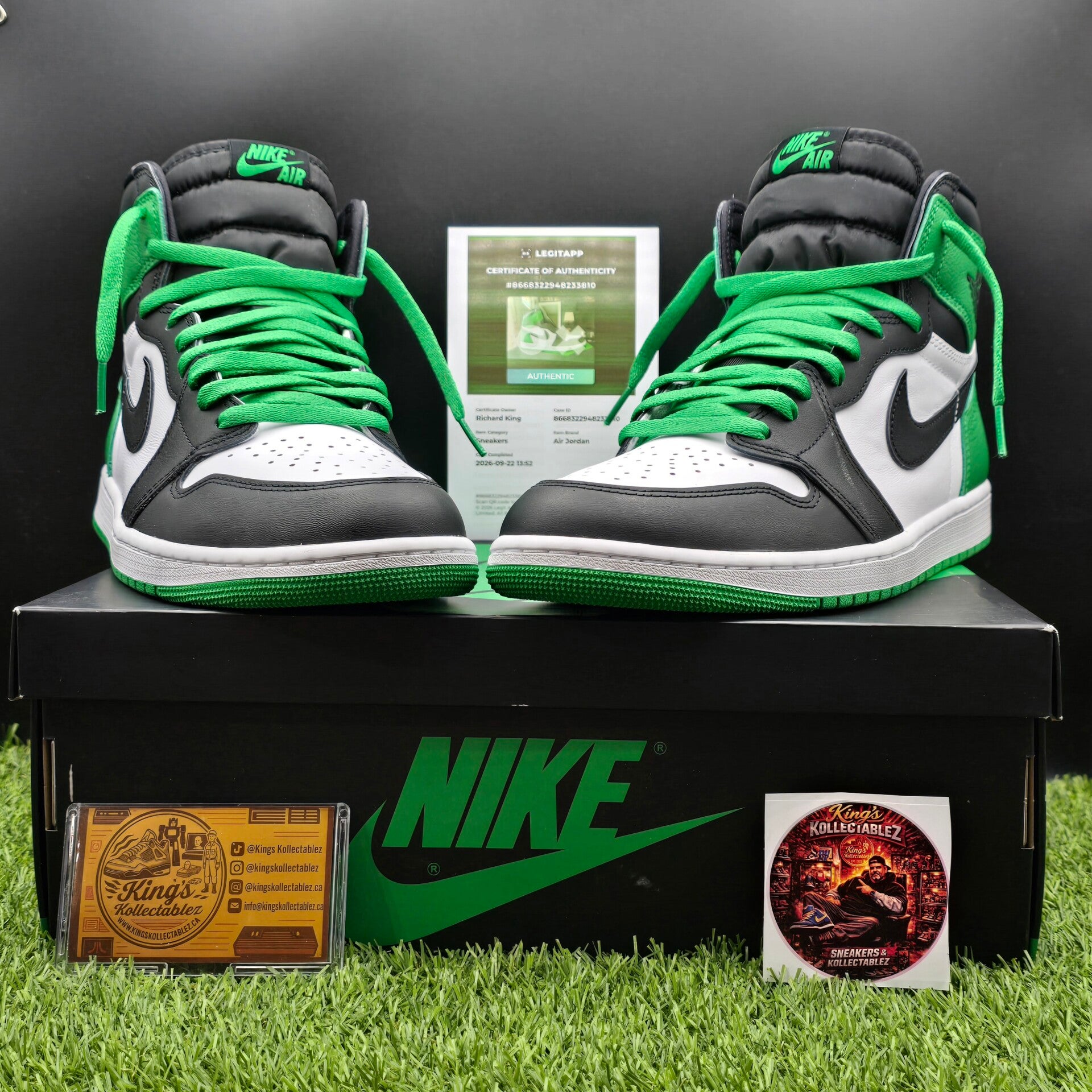 Jordan 1 Retro High "Lucky Green"