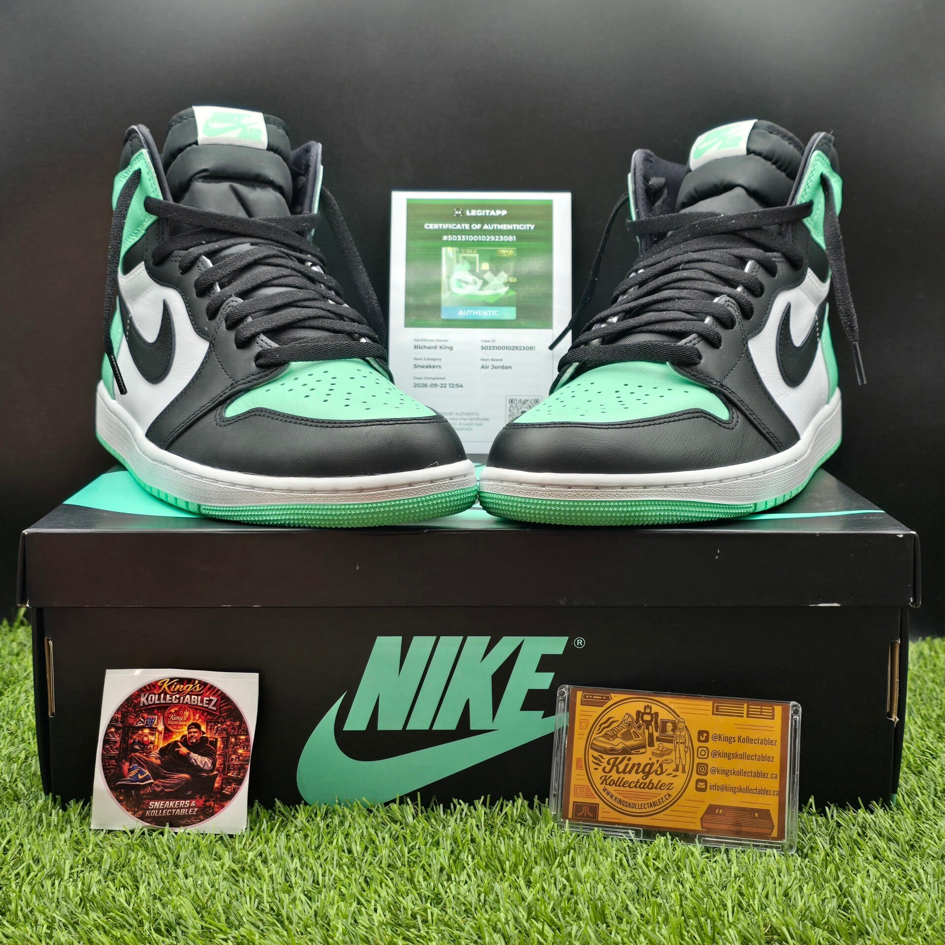 Jordan 1 Retro High OG "Green Glow"