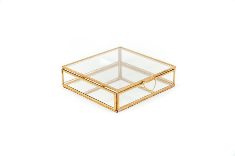 Glazen Box Gold