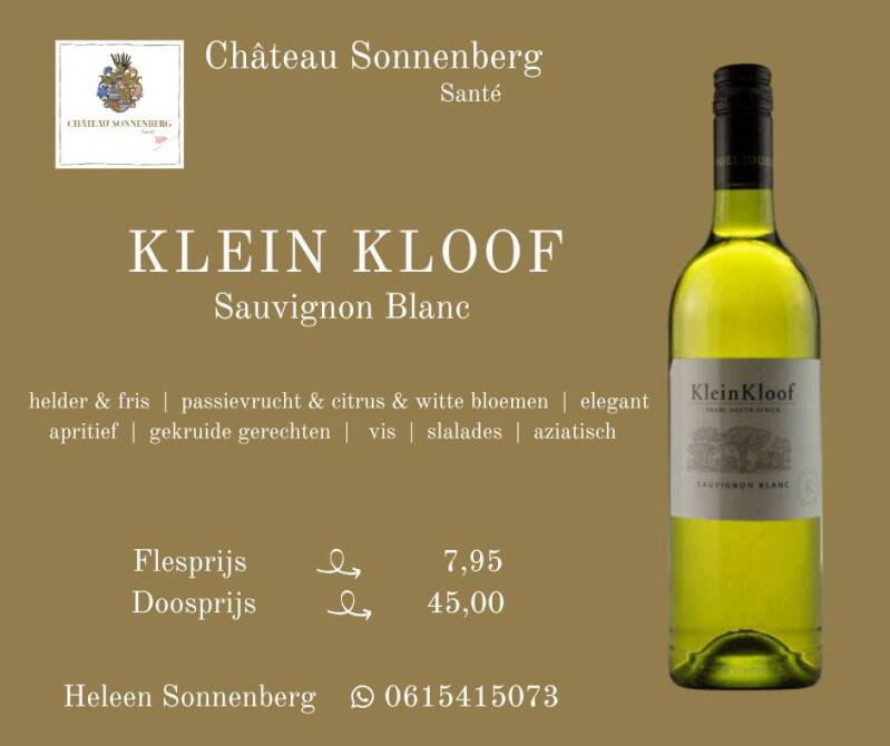 Klein Kloof Sauvignon Blanc