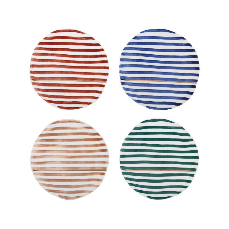 Klevering Casablanca plates stripes