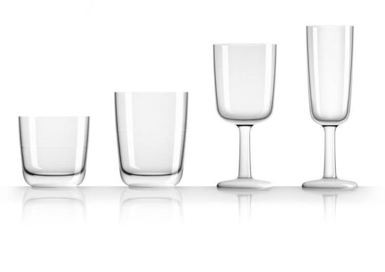 Marc Newson glazen wit