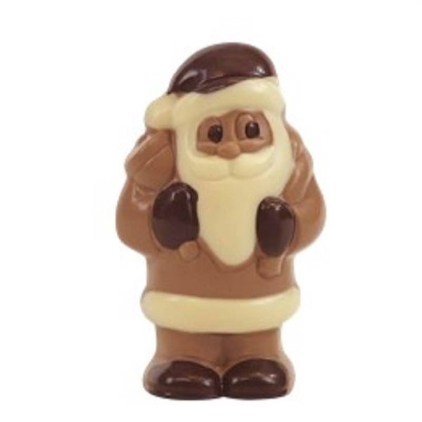 Holfiguur kerstman klein