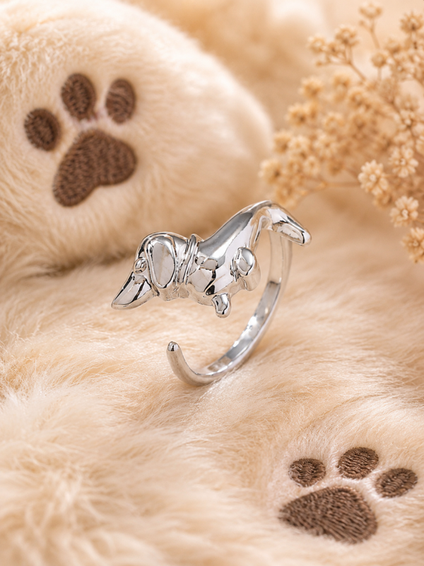 Dachshund Hug Ring – Adjustable