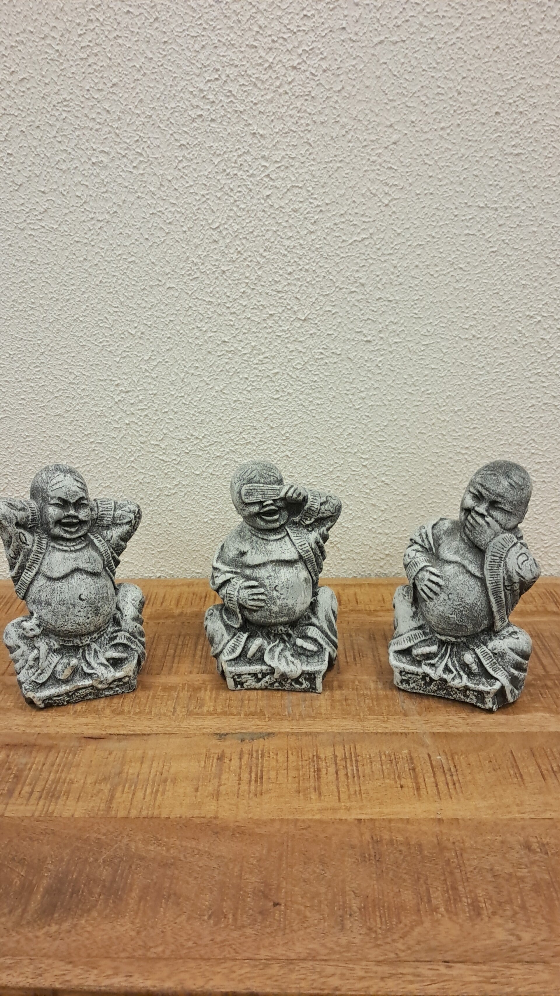 Happy Boeddha; Horen, Zien, Zwijgen