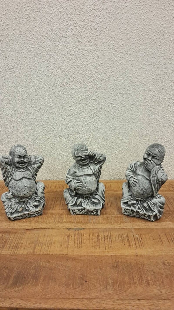Happy Boeddha; Horen, Zien, Zwijgen