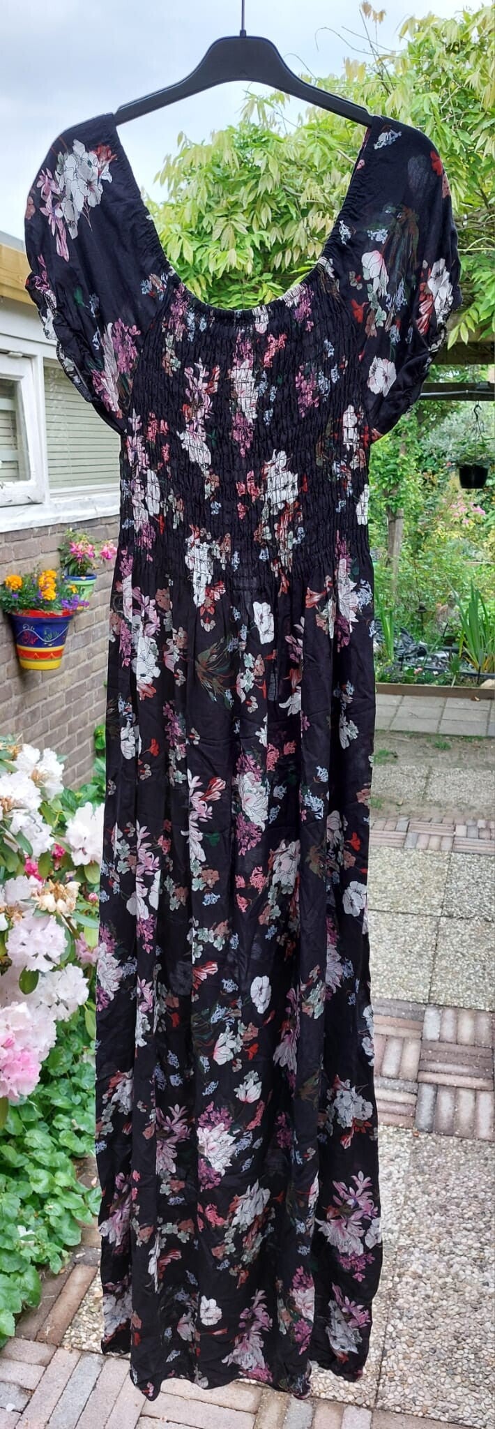 Lange Jurk met Bloemenprint
