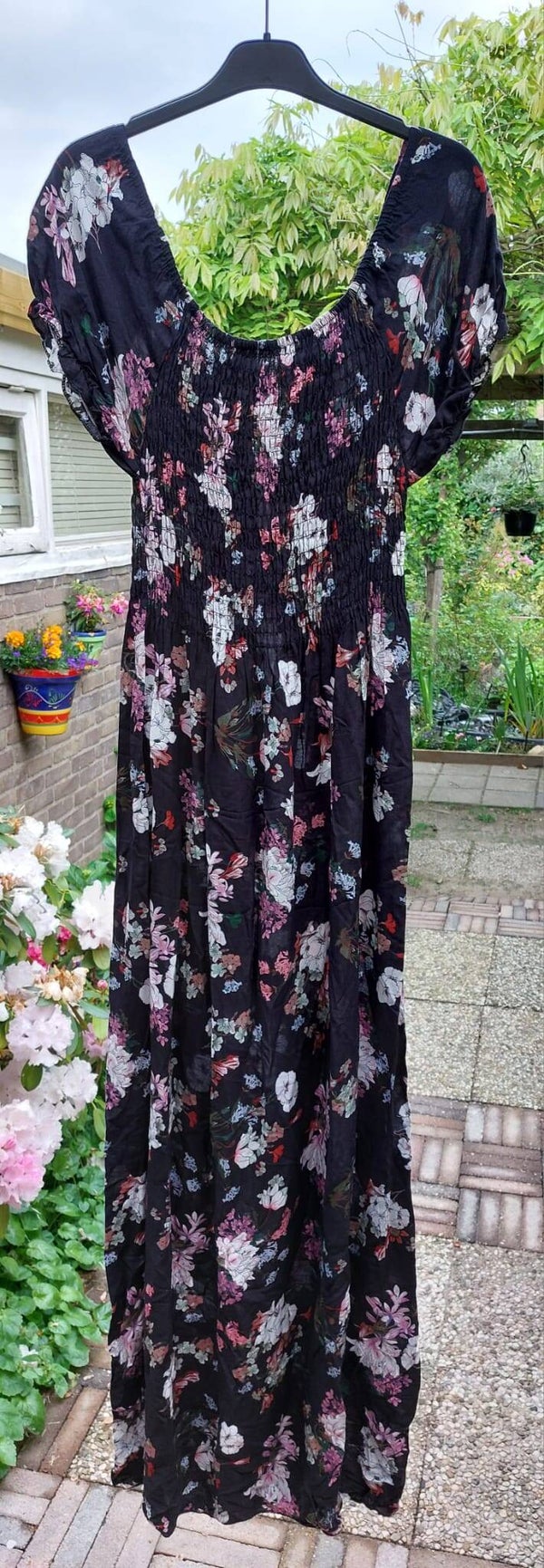 Lange Jurk met Bloemenprint
