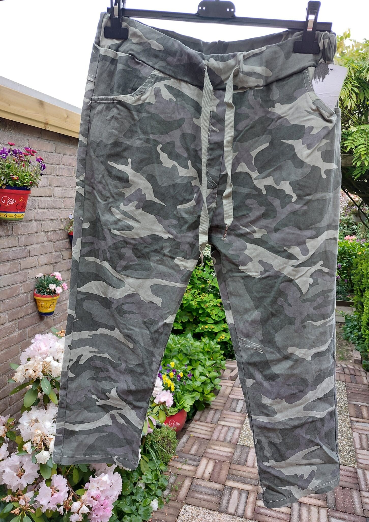 Camouflage Leger Driekwart Broek