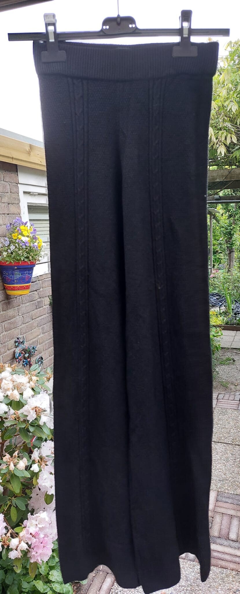 Lange Stretch Stoffen Broek
