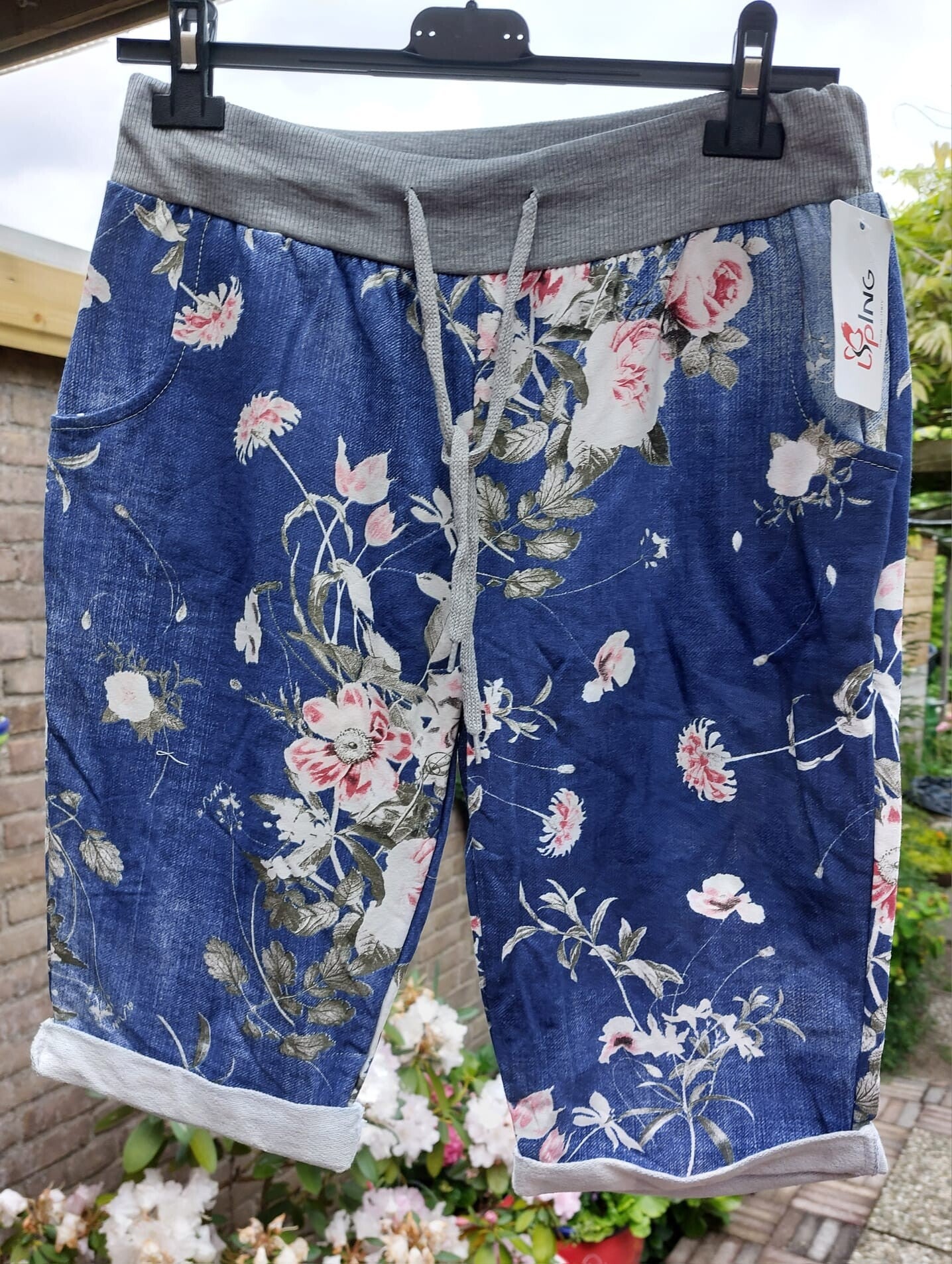 Korte Broek met Bloemenprint