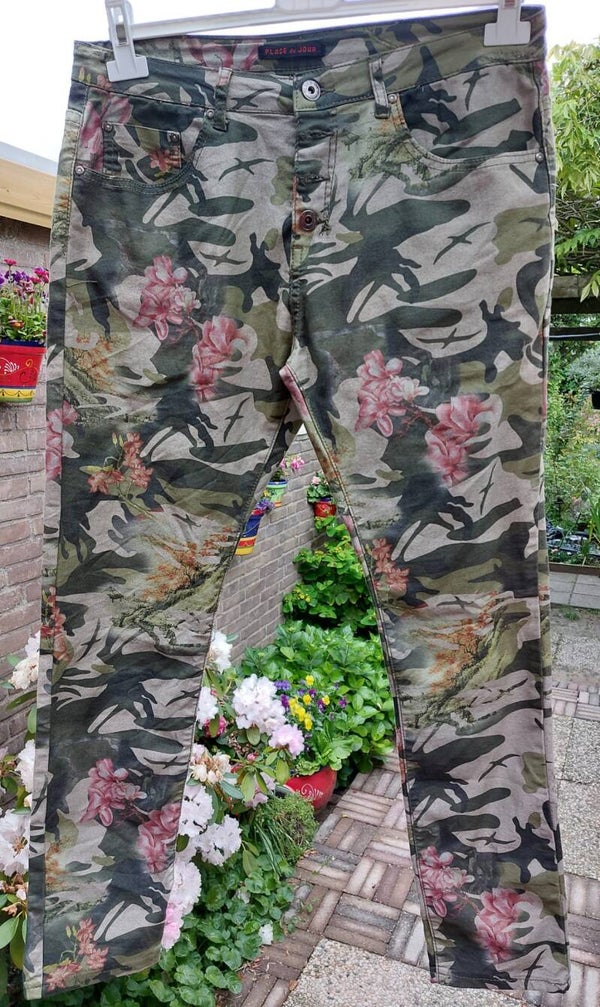 Lange Broek met Bloemenprint
