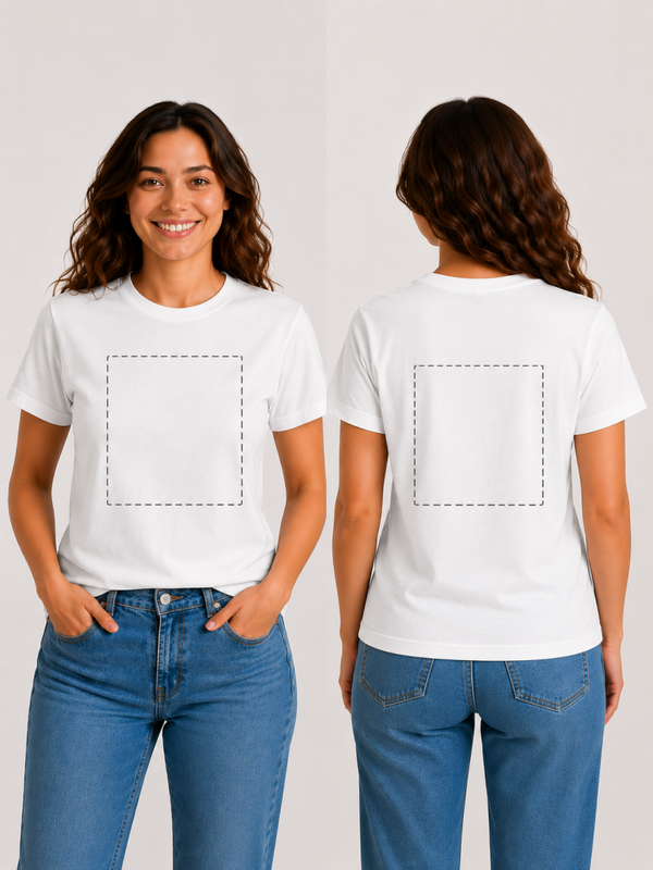 Tee-shirt personnalisable recto / verso ✨