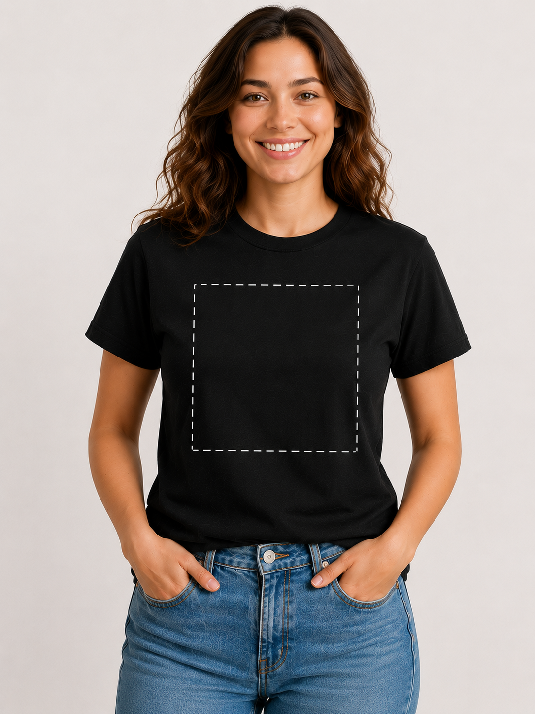 Tee-shirt personnalisable – Zone de création libre ✨