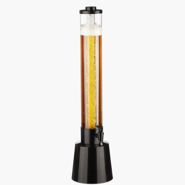 Biertoren met tap - 3 liter - met koeler - kunststof