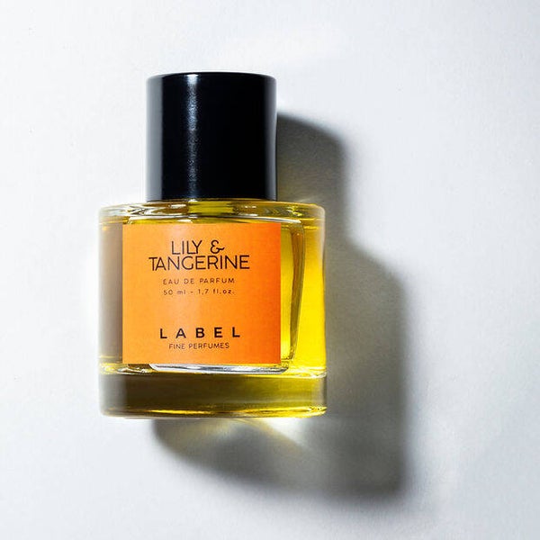 Label lily & tangerine