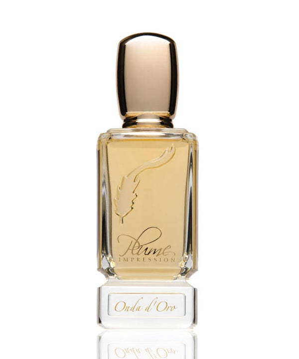 Plume impression onda d'oro