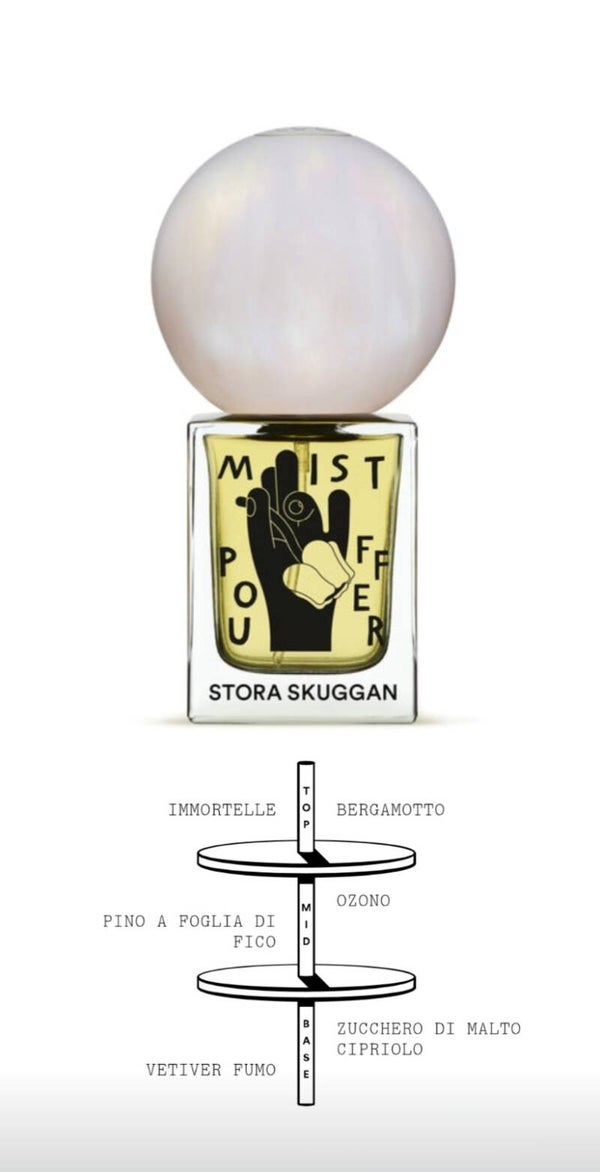 Stora Skuggan mist pouffer