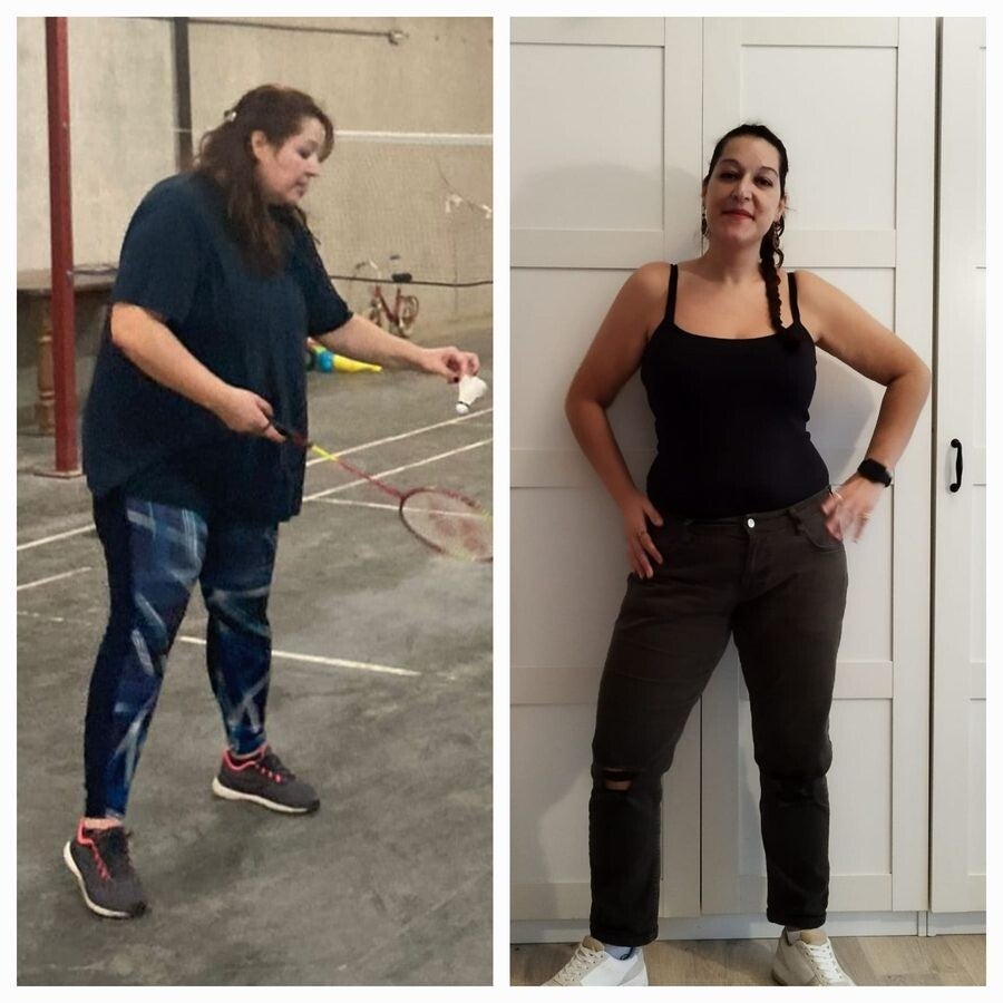 Angela, transformation BodyFitWithMe