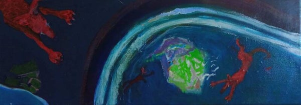 The Red Dogs of Thunder Hag Holiday at the Bass Rock