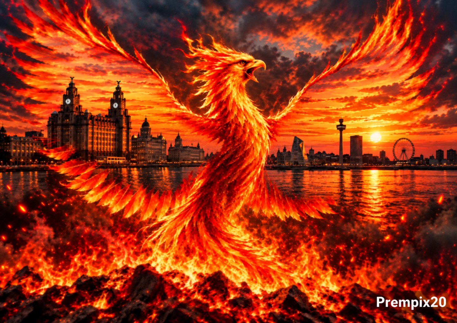 Like a phoenix