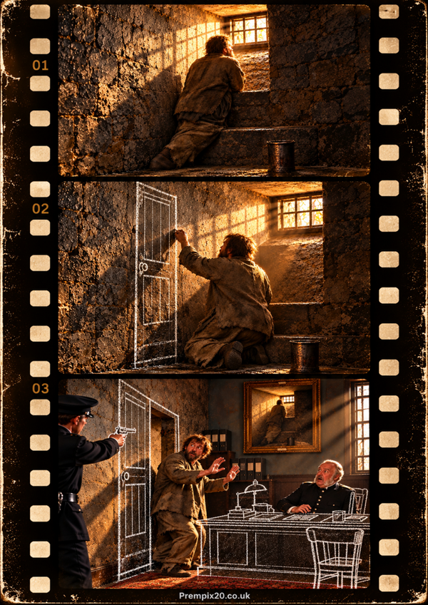 Prison break film strip