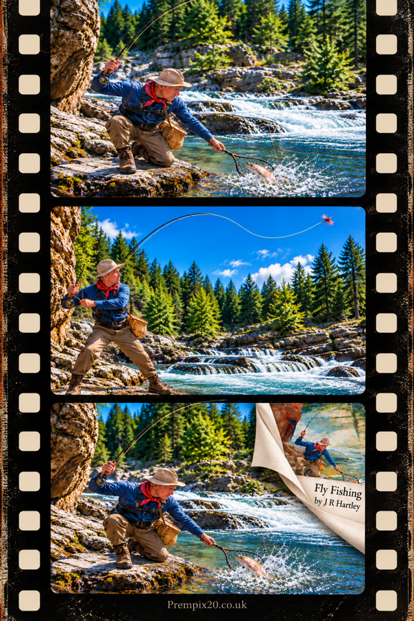 Fly fishing film reel