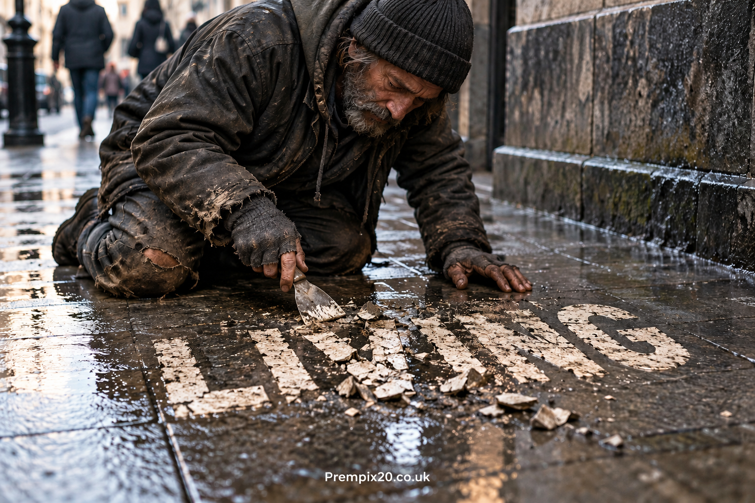 Scraping a living