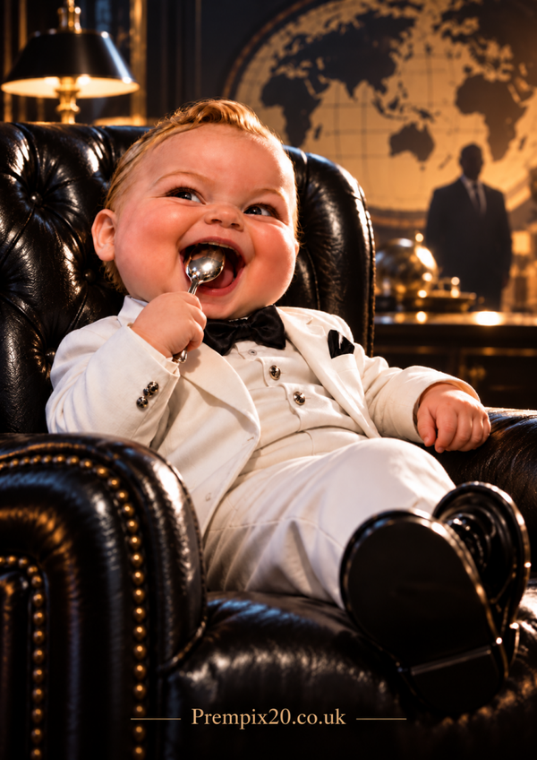 Born with a silver spoon in his mouth